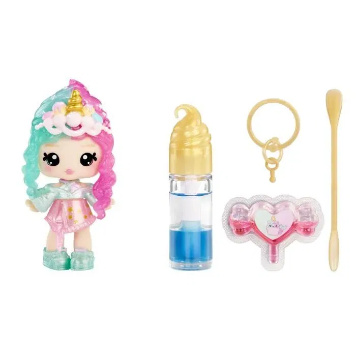 Yummiland - Poupée Phoebe Frappe Lip Gloss - Coffret de Maquillage Enfant avec Gloss à Effet Changeant et 6 Yummis Parfumées à Collectionner - Dès 4 Ans Yummiland - Poupée Phoebe Frappe Lip Gloss - Coffret de Maquillage Enfant avec Gloss à Effet Changeant et 6 Yummis Parfumées à Collectionner - Dès 4 Ans