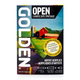 Golden OPEN Set de Peinture Acrylique Couleurs Paysage