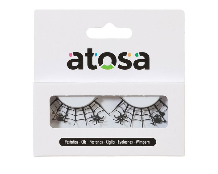 Pestañas Postizas Halloween - Cils Postiches à Effigie Tombes et Arbres pour Maquillage Effrayant - Noir 2025 Pestañas Postizas Halloween - Cils Postiches à Effigie Tombes et Arbres pour Maquillage Effrayant - Noir 2025
