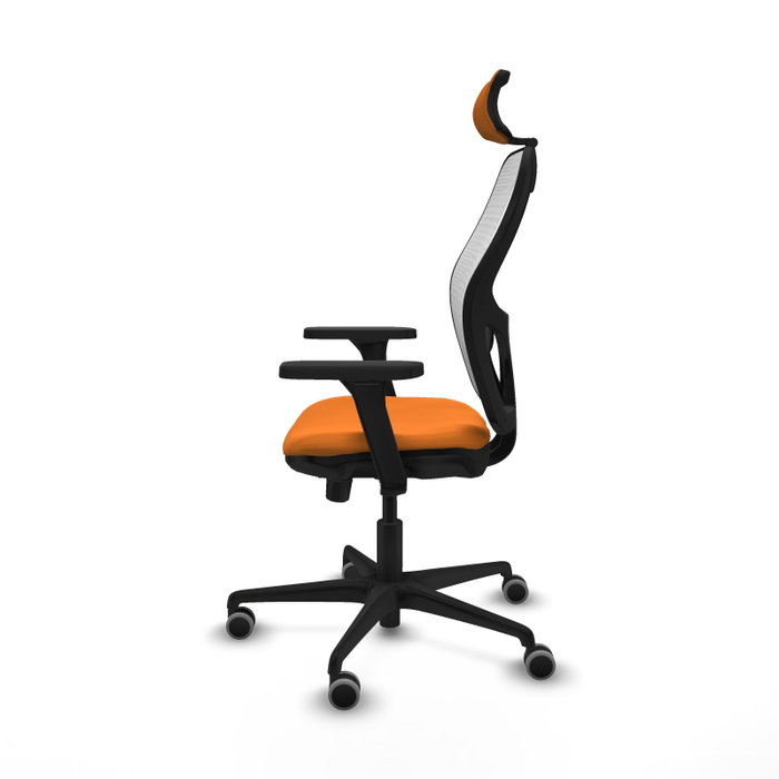 Chaise de Bureau avec Appui-tête Jorquera Piqueras y Crespo 3D036G2 Orange Chaise de Bureau avec Appui-tête Jorquera Piqueras y Crespo 3D036G2 Orange