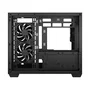 Deepcool CG330 Boîtier PC Mini Tour Micro-ATX, 3 Ventilateurs ARGB Inclus, Noir