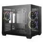 Deepcool CG330 Boîtier PC Mini Tour Micro-ATX, 3 Ventilateurs ARGB Inclus, Noir
