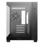 Deepcool CG330 Boîtier PC Mini Tour Micro-ATX Noir avec 3 Ventilateurs ARGB