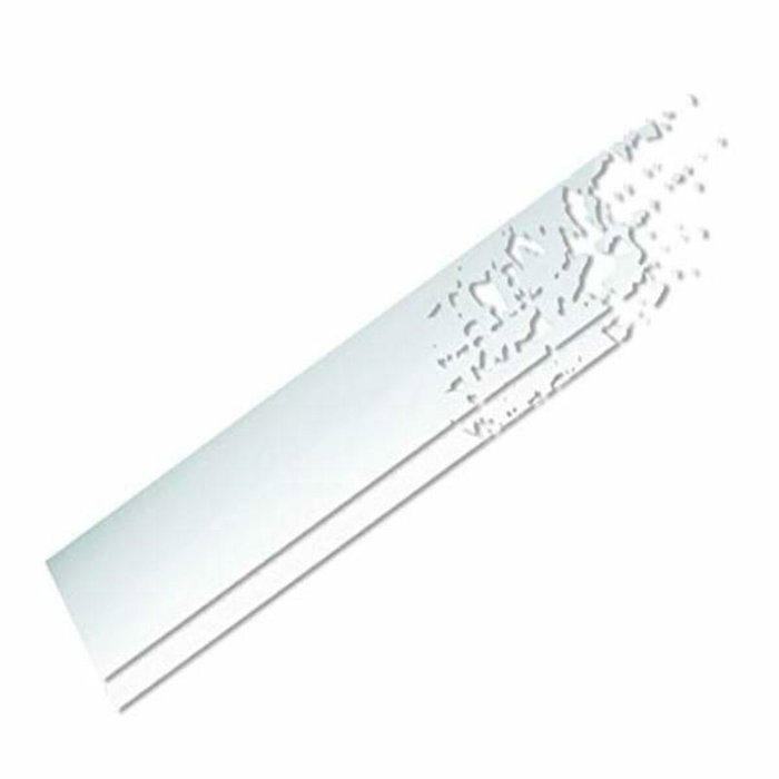 Foliatec Autocollant pour voiture design rayures blanc mat