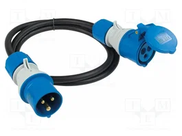 AS SCHWABE Rallonge réseau PowerLight H07RN-F 3G2,5mm2 1,5m