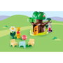 Playmobil 1.2.3 & Disney Winnie The Pooh - Jeu d'éveil arbre interactif avec Winnie et Porcinet, développement motricité fine, couleurs et formes, dès 18 mois