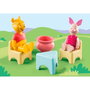 Playmobil 1.2.3 & Disney Winnie The Pooh - Jeu d'éveil arbre interactif avec Winnie et Porcinet, développement motricité fine, couleurs et formes, dès 18 mois