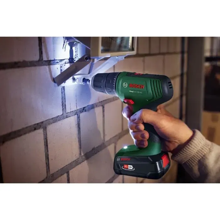 Bosch EasyDrill 18V-40 - Perceuse-visseuse sans fil 18V, sans batterie, mandrin 13 mm, 2 vitesses