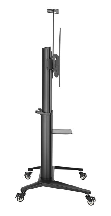 Vivolink Chariot mobile professionnel pour écran TV, support jusqu'à 140 kg, compatible VESA 1000x600, avec étagères pour équipement et caméra réglables Vivolink Chariot mobile professionnel pour écran TV, support jusqu'à 140 kg, compatible VESA 1000x600, avec étagères pour équipement et caméra réglables