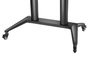 Vivolink Chariot mobile professionnel pour écran TV, support jusqu'à 140 kg, compatible VESA 1000x600, avec étagères pour équipement et caméra réglables