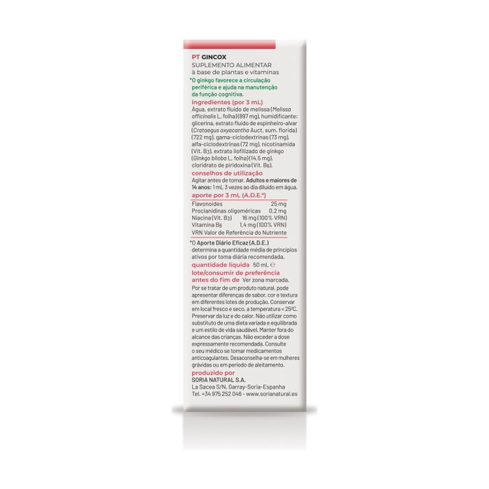 SORIA NATURAL Gincox Composor 41 SORIA NATURAL Gincox Composor 41