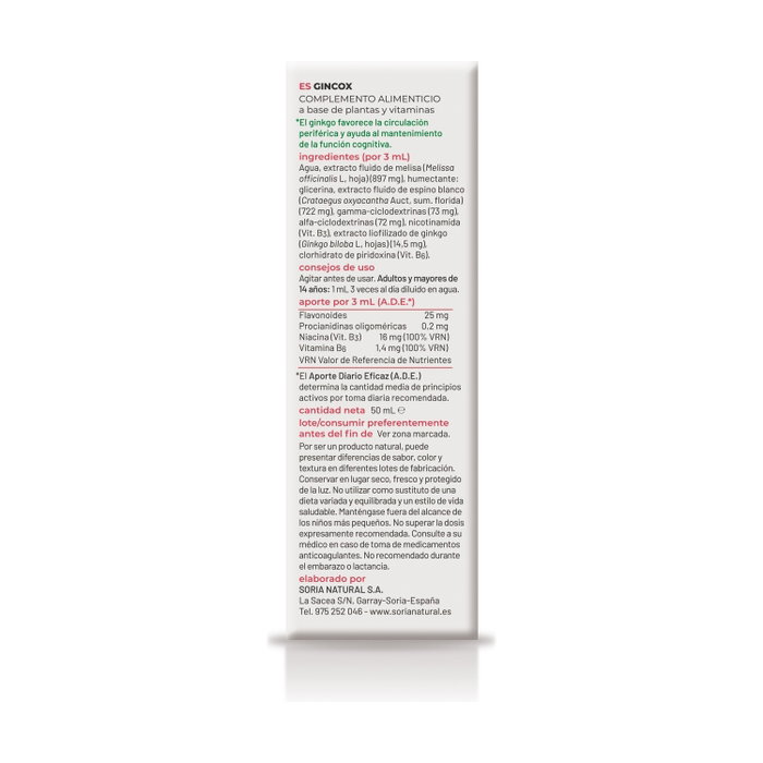 SORIA NATURAL Gincox Composor 41 SORIA NATURAL Gincox Composor 41