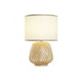 Lampe de bureau DKD Home Decor Marron Naturel Bambou 50 W 220 V 32 x 32 x 49 cm