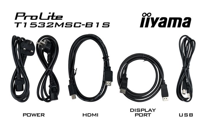 iiyama ProLite Touch T1532MSC-B1S 15 pouces Tactile PCAP