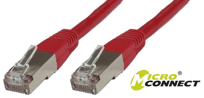 MicroConnect Câble réseau CAT6 F/UTP 15m, Rouge MicroConnect Câble réseau CAT6 F/UTP 15m, Rouge