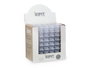 Kipit étui multiusage pour rasage transparent 25 x 6 x 4 cm (Set de 48)