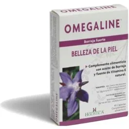 Holistica Omegaline 40 gélules complément alimentaire huile de bourrache vitamine E