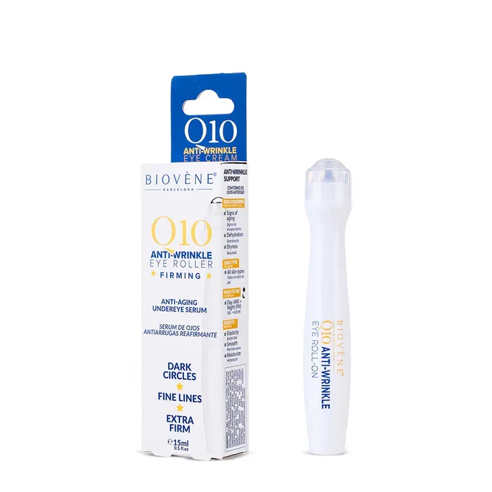 Biovene Q10 Anti-Wrinkle Roll-on pour les yeux 15 ml Biovene Q10 Anti-Wrinkle Roll-on pour les yeux 15 ml
