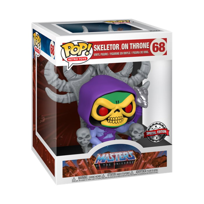 Funko Pop Deluxe Animation Masters of the Universe Skeletor sur son trône Édition Spéciale Funko Pop Deluxe Animation Masters of the Universe Skeletor sur son trône Édition Spéciale