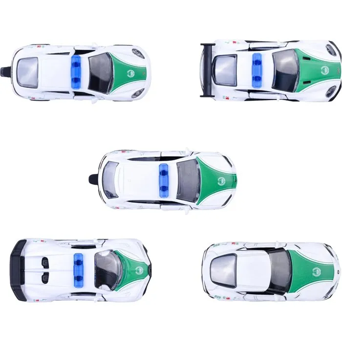 Majorette Dubai Police - Coffret de 5 véhicules