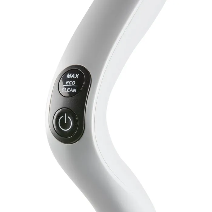 Domo DO253SW - Aspirateur balai laveur sans fil, 10000 Pa, 35 min autonomie, 75 m², 450 ml, blanc/bleu