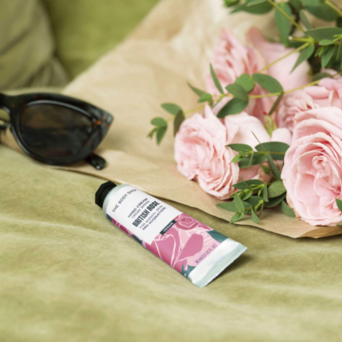 The Body Shop Crème pour les mains British Rose 30 ml