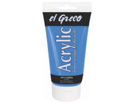 Kreul Pintura acrílica artistas EL GRECO Azul Light Blue Tubo 150ml