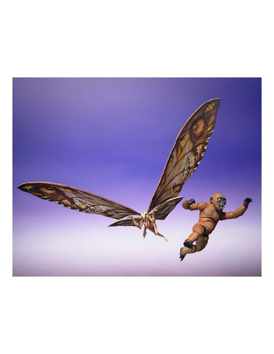 Tamashii Nations S.H. MonsterArts Figurine Suko & Mothra 2024 Version - Godzilla vs Kong - 7 cm, 29 cm - Pack de 2 Tamashii Nations S.H. MonsterArts Figurine Suko & Mothra 2024 Version - Godzilla vs Kong - 7 cm, 29 cm - Pack de 2