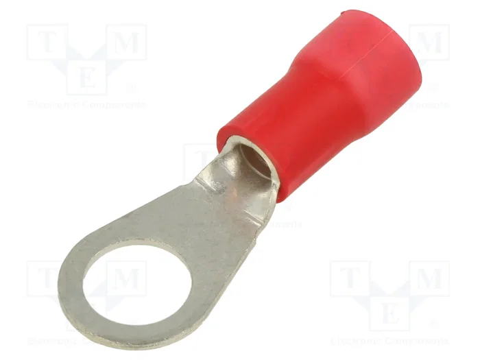 PANDUIT Connecteur à anneau isolé rouge 10mm 8AWG PANDUIT Connecteur à anneau isolé rouge 10mm 8AWG
