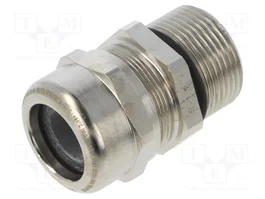 HELU Presse-étoupe M25x1,5 avec mise à la terre en laiton nickelé IP66