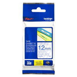 Brother Cinta Ruban Laminé 12mm Gris