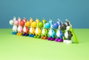 Paladone Products Assortiment de 24 Porte-clés Blind Box Super Mario Backpack Buddies