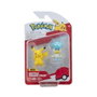 Jazwares Pokémon Pack Double Génération IX Figurines Pikachu + Fuecoco Quaxley Sprigatito 5 cm