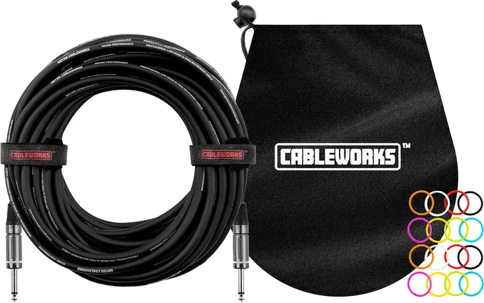 Cableworks Câble Instrument Jack/Jack 6 Mètres Cableworks Câble Instrument Jack/Jack 6 Mètres