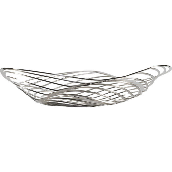Alessi Trinity Corbeille à fruits en acier inoxydable 33cm ACO03 Alessi Trinity Corbeille à fruits en acier inoxydable 33cm ACO03