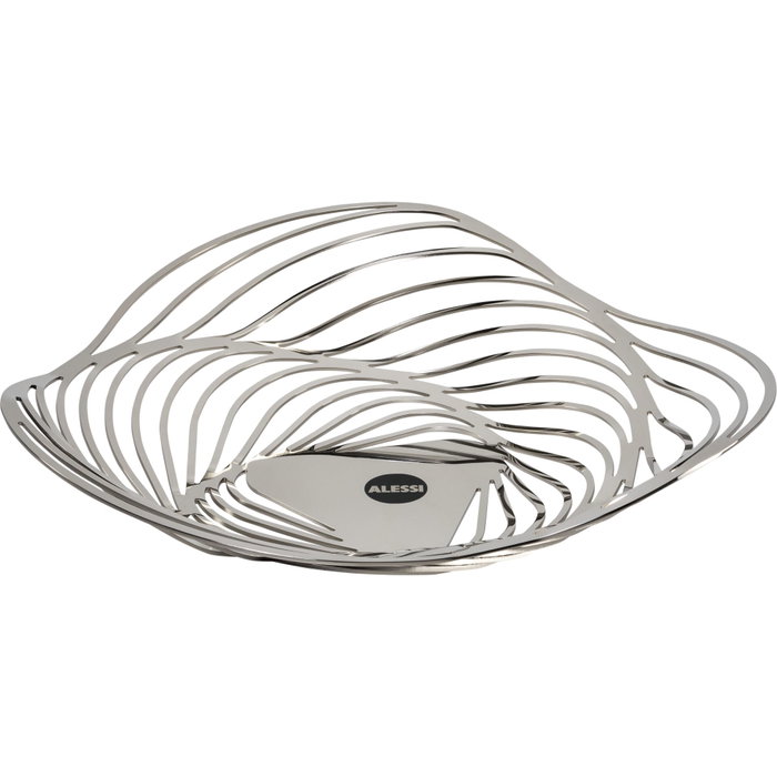 Alessi Trinity Corbeille à fruits en acier inoxydable 33cm ACO03 Alessi Trinity Corbeille à fruits en acier inoxydable 33cm ACO03