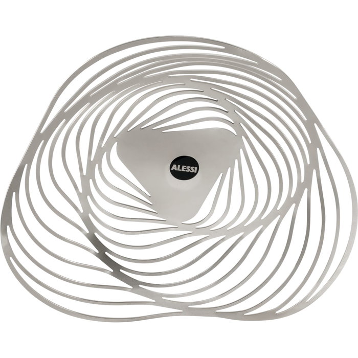 Alessi Trinity Corbeille à fruits en acier inoxydable 33cm ACO03 Alessi Trinity Corbeille à fruits en acier inoxydable 33cm ACO03