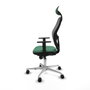 Piqueras y Crespo Chaise de Bureau Jorquera avec Appui-tête Vert émeraude