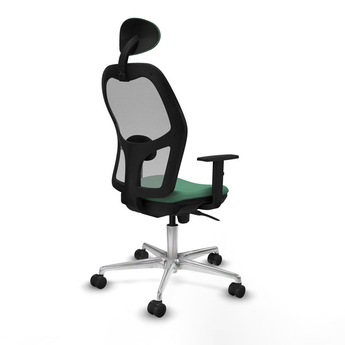 Piqueras y Crespo Chaise de Bureau Jorquera avec Appui-tête Vert émeraude Piqueras y Crespo Chaise de Bureau Jorquera avec Appui-tête Vert émeraude
