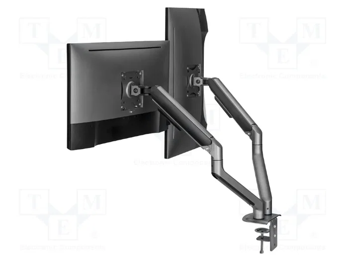 GEMBIRD Support pour double moniteur 17-32 pouces noir