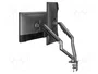 GEMBIRD Support pour double moniteur 17-32 pouces noir