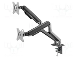 GEMBIRD Support d'attache noir pour 2 moniteurs 17-32 pouces