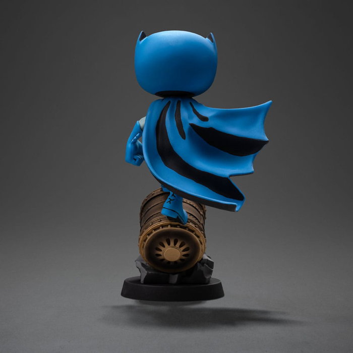 Iron Studios Batman Mini Co. sur Bat-Signal - Variante Bleue