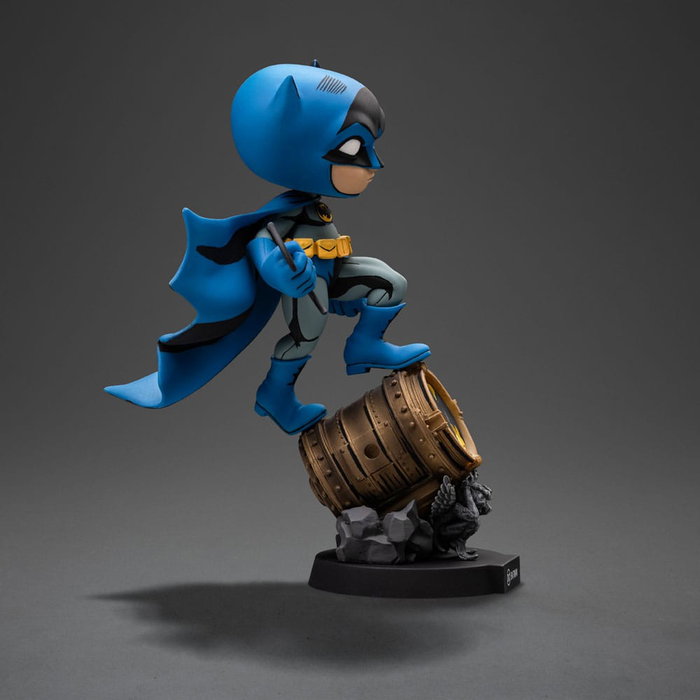 Iron Studios Batman Mini Co. sur Bat-Signal - Variante Bleue