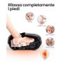 RENPHO Masseur de Pieds Shiatsu avec Chauffage, Noir, Modèle PEU-RP-FM058R-BK