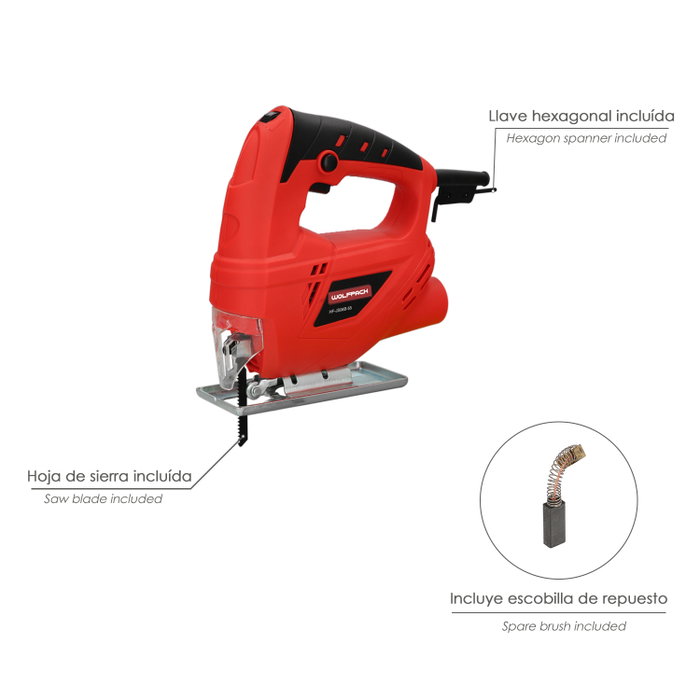 WOLFPACK LINEA PROFESIONAL Scie Saute 400W