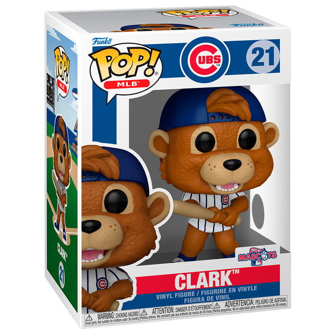 Funko Chicago Cubs POP! MLB Figurine en vinyle Clark 9 cm Funko Chicago Cubs POP! MLB Figurine en vinyle Clark 9 cm