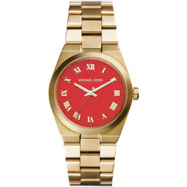 Michael Kors MK5936 Doré et Rouge