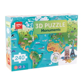 APLI KIDS Puzzle Monuments du Monde 20632