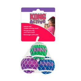 Kong Balle de tennis Active avec grelot